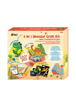 Avenir Zestaw do szycia &quot;Dino&quot; - 3+ ze sklepu Limango Polska w kategorii Zabawki - zdjęcie 187716285