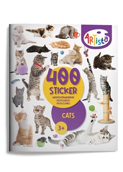 Artista Książeczka z naklejkami &quot;Cats&quot; - 3+ ze sklepu Limango Polska w kategorii Zabawki - zdjęcie 187716629