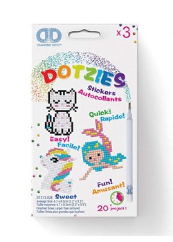 DIAMOND DOTZ Zestaw kreatywny - 6+ ze sklepu Limango Polska w kategorii Zabawki - zdjęcie 187716905