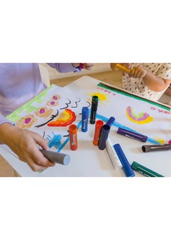 BLS Kredki woskowe (12 szt.) &quot;Creamy&quot; - 3+ ze sklepu Limango Polska w kategorii Zabawki - zdjęcie 187717055