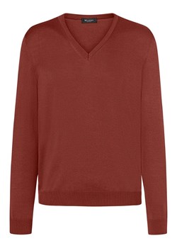 Maerz Muenchen Wełniany sweter w kolorze czerwonobrązowym ze sklepu Limango Polska w kategorii Swetry męskie - zdjęcie 187717269