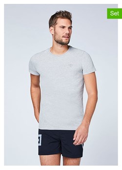 Chiemsee Koszulki (2 szt.) w kolorze szarym ze sklepu Limango Polska w kategorii T-shirty męskie - zdjęcie 187717449