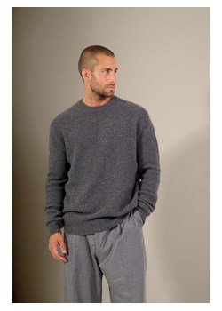 Perfect Cashmere Kaszmirowy sweter &quot;Aidan&quot; w kolorze antracytowym ze sklepu Limango Polska w kategorii Swetry męskie - zdjęcie 187718369