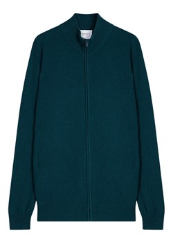 Perfect Cashmere Kaszmirowy kardigan &quot;Cody&quot; w kolorze morskim ze sklepu Limango Polska w kategorii Swetry męskie - zdjęcie 187718518