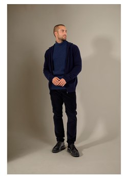 Perfect Cashmere Kaszmirowy kardigan w kolorze granatowym ze sklepu Limango Polska w kategorii Swetry męskie - zdjęcie 187718586