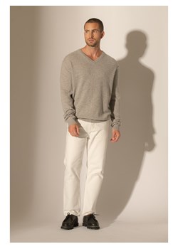 Perfect Cashmere Kaszmirowy sweter w kolorze beżowym ze sklepu Limango Polska w kategorii Swetry męskie - zdjęcie 187718667