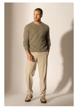 Perfect Cashmere Kaszmirowy sweter w kolorze khaki ze sklepu Limango Polska w kategorii Swetry męskie - zdjęcie 187718729