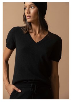 Perfect Cashmere Kaszmirowy sweter w kolorze czarnym ze sklepu Limango Polska w kategorii Swetry damskie - zdjęcie 187718997