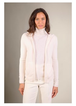 Perfect Cashmere Kaszmirowy kardigan &quot;Emma&quot; w kolorze kremowym ze sklepu Limango Polska w kategorii Swetry damskie - zdjęcie 187719028