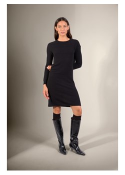 Perfect Cashmere Kaszmirowa sukienka &quot;Lola&quot; w kolorze czarnym ze sklepu Limango Polska w kategorii Sukienki - zdjęcie 187719215