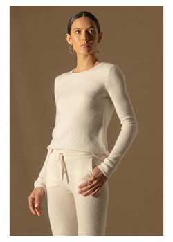 Perfect Cashmere Kaszmirowy sweter &quot;Marya&quot; w kolorze kremowym ze sklepu Limango Polska w kategorii Swetry damskie - zdjęcie 187719259