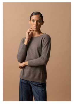 Perfect Cashmere Kaszmirowy sweter &quot;Molly&quot; w kolorze szarobrązowym ze sklepu Limango Polska w kategorii Swetry damskie - zdjęcie 187719358