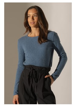 Perfect Cashmere Kaszmirowy sweter &quot;Oprah&quot; w kolorze niebieskoszarym ze sklepu Limango Polska w kategorii Swetry damskie - zdjęcie 187719365