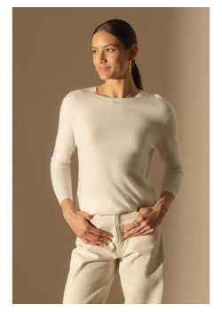 Perfect Cashmere Kaszmirowy sweter w kolorze kremowym ze sklepu Limango Polska w kategorii Swetry damskie - zdjęcie 187719589