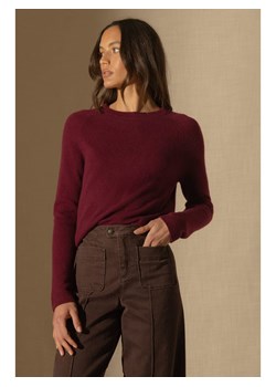 Perfect Cashmere Kaszmirowy sweter w kolorze bordowym ze sklepu Limango Polska w kategorii Swetry damskie - zdjęcie 187719608
