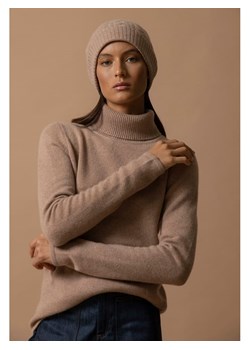 Perfect Cashmere Kaszmirowy golf w kolorze beżowym ze sklepu Limango Polska w kategorii Swetry damskie - zdjęcie 187719638