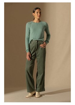 Perfect Cashmere Kaszmirowy sweter w kolorze zielonym ze sklepu Limango Polska w kategorii Swetry damskie - zdjęcie 187719707