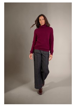 Perfect Cashmere Kaszmirowy sweter w kolorze bordowym ze sklepu Limango Polska w kategorii Swetry damskie - zdjęcie 187719728
