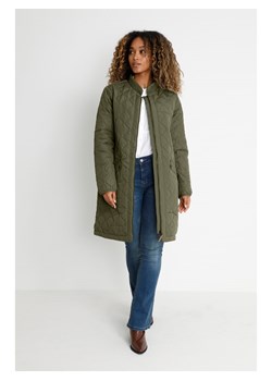 Kaffe Płaszcz pikowany w kolorze ciemnozielonym ze sklepu Limango Polska w kategorii Kurtki damskie - zdjęcie 187720098