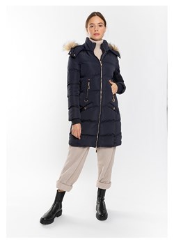 Northwood Płaszcz zimowy &quot;Chubine&quot; w kolorze granatowym ze sklepu Limango Polska w kategorii Kurtki damskie - zdjęcie 187720178