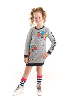 Denokids Sukienka w kolorze szarym ze sklepu Limango Polska w kategorii Sukienki dziewczęce - zdjęcie 187721125