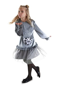 Denokids Sukienka w kolorze szarym ze sklepu Limango Polska w kategorii Sukienki dziewczęce - zdjęcie 187722048