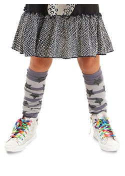 Denokids Ocieplacze nóg &quot;Striped&quot; w kolorze szarym ze sklepu Limango Polska w kategorii Skarpetki dziecięce - zdjęcie 187722567