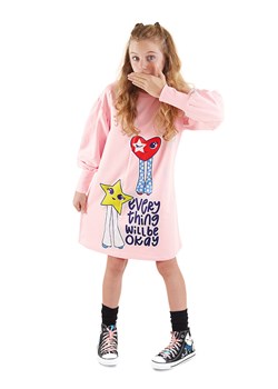 Denokids Sukienka &quot;Fancy Heart&quot; w kolorze jasnoróżowym ze sklepu Limango Polska w kategorii Sukienki dziewczęce - zdjęcie 187722625