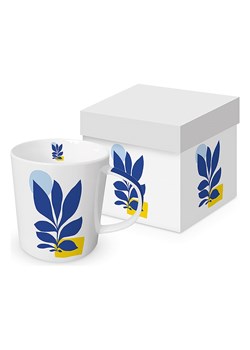 ppd Kubek jumbo &quot;Maritime Village&quot; w kolorze biało-niebieskim - 350 ml ze sklepu Limango Polska w kategorii Naczynia - zdjęcie 187723877