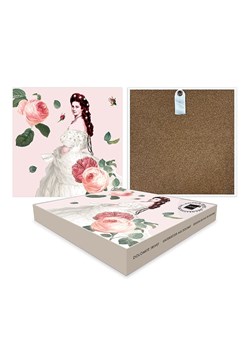 ppd Podkładka &quot;Sisi&quot; w kolorze jasnoróżowym - 20,5 x 20,5 cm ze sklepu Limango Polska w kategorii Akcesoria kuchenne - zdjęcie 187723905