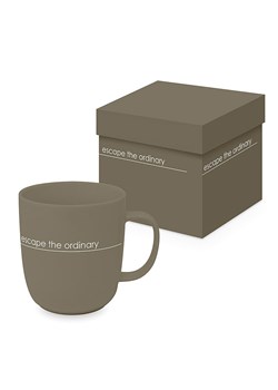 ppd Kubek jumbo &quot;Pure Escape&quot; w kolorze jasnobrązowym - 400 ml ze sklepu Limango Polska w kategorii Naczynia - zdjęcie 187723967