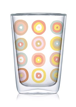 ppd Szklanka &quot;Bubbles&quot; ze wzorem do latte macchiato - 400 ml ze sklepu Limango Polska w kategorii Naczynia - zdjęcie 187723978