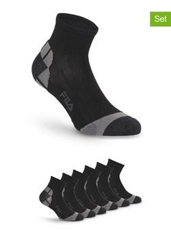 Fila Skarpety (6 par) w kolorze czarnym ze sklepu Limango Polska w kategorii Skarpetki męskie - zdjęcie 187725935