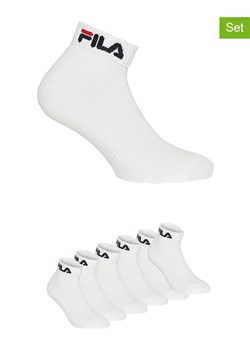 Fila Skarpety (6 par) w kolorze białym ze sklepu Limango Polska w kategorii Skarpetki męskie - zdjęcie 187725957
