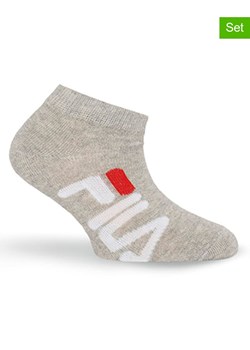 Fila Skarpety (9 par) w kolorze szarym do sneakersów ze sklepu Limango Polska w kategorii Skarpetki dziecięce - zdjęcie 187725968