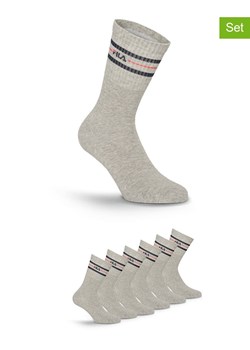 Fila Skarpety (6 par) w kolorze szarym ze sklepu Limango Polska w kategorii Skarpetki męskie - zdjęcie 187726008