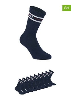 Fila Skarpety (9 par) w kolorze granatowym ze sklepu Limango Polska w kategorii Skarpetki męskie - zdjęcie 187726017