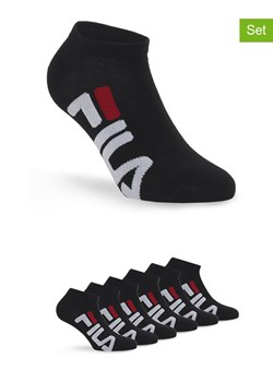 Fila Skarpety (6 par) w kolorze czarnym do sneakersów ze sklepu Limango Polska w kategorii Skarpetki męskie - zdjęcie 187726035