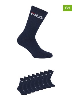 Fila Skarpety (9 par) w kolorze granatowym do tenisa ze sklepu Limango Polska w kategorii Skarpetki męskie - zdjęcie 187726085