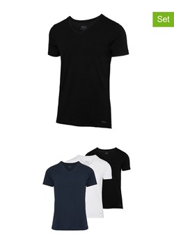 Fila Koszulki (3 szt.) w kolorze czarnym, granatowym i białym ze sklepu Limango Polska w kategorii T-shirty męskie - zdjęcie 187726336