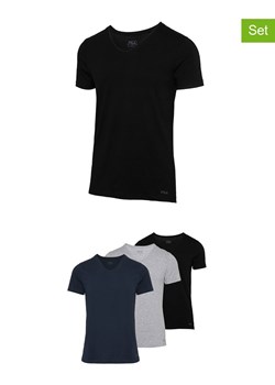 Fila Koszulki (3 szt.) w kolorze czarnym, granatowym i białym ze sklepu Limango Polska w kategorii T-shirty męskie - zdjęcie 187726346