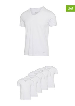Fila Koszulki (5 szt.) w kolorze białym ze sklepu Limango Polska w kategorii T-shirty męskie - zdjęcie 187726388
