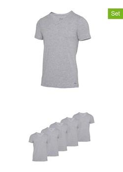 Fila Koszulki (5 szt.) w kolorze szarym ze sklepu Limango Polska w kategorii T-shirty męskie - zdjęcie 187726399