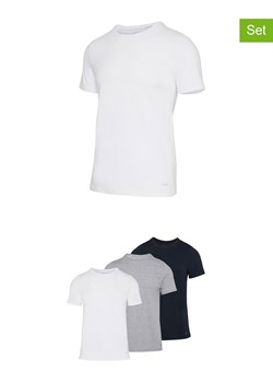Fila Koszulki (3 szt.) w kolorze czarnym, szarym i białym ze sklepu Limango Polska w kategorii T-shirty męskie - zdjęcie 187726457
