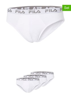 Fila Slipy (3 pary) w kolorze białym ze sklepu Limango Polska w kategorii Majtki męskie - zdjęcie 187726509