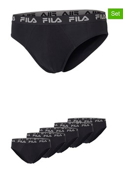 Fila Slipy (5 par) w kolorze czarnym ze sklepu Limango Polska w kategorii Majtki męskie - zdjęcie 187726515