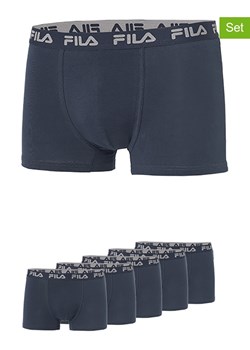 Fila Bokserki (5 par) w kolorze granatowym ze sklepu Limango Polska w kategorii Majtki męskie - zdjęcie 187726557