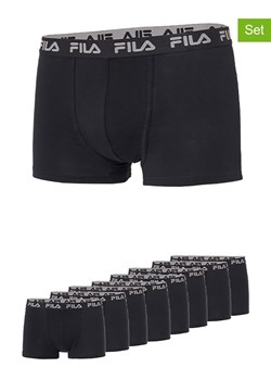 Fila Bokserki (8 par) w kolorze czarnym ze sklepu Limango Polska w kategorii Majtki męskie - zdjęcie 187726568