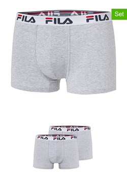 Fila Bokserki (2 pary) w kolorze szarym ze sklepu Limango Polska w kategorii Majtki męskie - zdjęcie 187726635