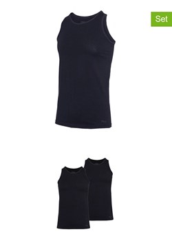 Fila Podkoszulki (2 szt.) w kolorze czarnym ze sklepu Limango Polska w kategorii Podkoszulki męskie - zdjęcie 187726727